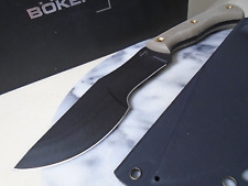 Boker Plus Tracker Fixed Blade Combat Knife Full Tang 1095 Micarta Kydex BO073 picture