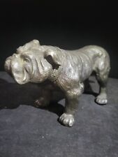 English Bulldog Sculpture Cold Painted Bronze Franz Xavier Bergmann Vienna Vtg@R picture