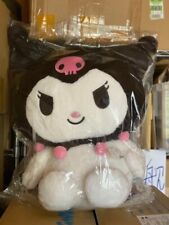 Sanrio Kuromi Plush Doll 2L Big Soft Fluffy Black Howa FUWA Cute 23-inch picture