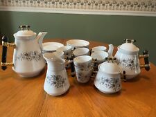 August Ruppsilber Konigszelt, Antique Porcelain Tea Set picture