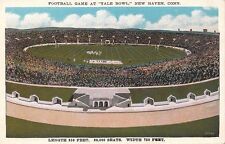  Postcard Football Game Yale Bowl New Haven CT picture