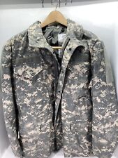 Military ACU M65 Field Jacket Coat Men Medium Regular Full Zip Camouflage NWOT picture