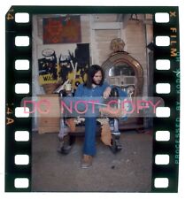 Awesome NEIL YOUNG Home w/ Jukebox Original VTG 35mm Kodak Transparency C23 RARE picture