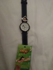 True Vintage Astro Boy Black Bezel Dial Watch New NOS Tags Tezuka Anime 2000's picture