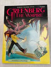 Greenberg the Vampire (Marvel, 1986) Marvel Graphic Novel #20 VF picture