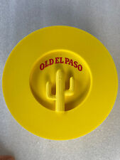 Vintage Old El Paso Tortilla Container Yellow Made In USA Dishwasher Safe picture