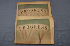 1958 MAY FORT WAYNE SENTINEL & JOURNAL - PROGRESS SECTIONS - LOT OF 2 - NP 8544 picture