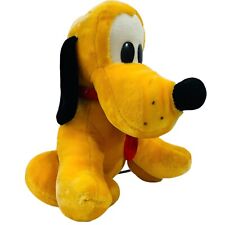 Vintage Pluto Sitting Plush Dog Disneyland 14