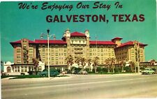 Vintage Postcard- Hotel Galvez, Galveston, TX. picture