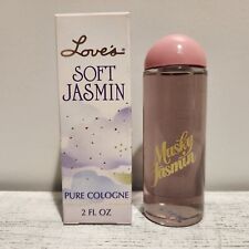 Vintage Loves Musky Jasmin Cologne 2 Oz NEW Full Bottle VERY RARE with Box  picture