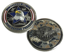 Harley-Davidson Honoring Freedom Military Challenge Coin | Collectors' - 8003845 picture
