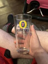 Fosters vintage pint Beer Glass picture