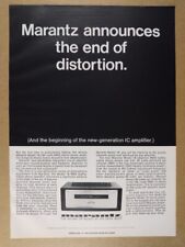 1969 Marantz Model 16 Stereo Power Amplifier vintage print Ad picture
