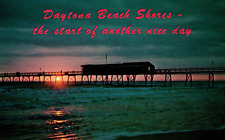 Postcard Daytona Beach shores a start of another nice day Florida picture