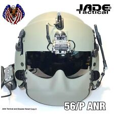 NEW HGU-GENTEX 56/P USA SML Helmet, ANR, MSF, RAIL’S, NVG 
