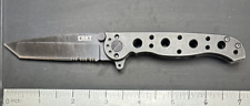 CRKT M16-10KS Frame Lock Combo Edge Tanto Blade USED Pocketknife W/Carry Clip picture