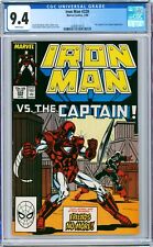 Iron Man #228 1988 Marvel CGC 9.4 Tony Stark v. the Guardsmen, Armor Wars part 4 picture