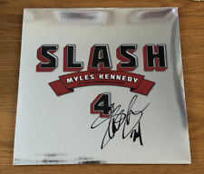 SLASH AND THE CONSPIRATORS 4 LP SIGNED ON THE FOIL COVER BY SLASH UK APRIL 2024 picture