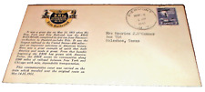MAY 1951 ERIE RAILROAD 100TH ANNIVERSARY ENVELOPE PIERMONT NEW YORK K picture