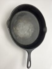 Antique No.9 Wagner Ware Sidney -0 w/Smoke Ring 1924- 34 Cast Iron Skillet 1059F picture