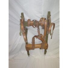 Vintage Swiss Military Wooden Rucksack Rack picture