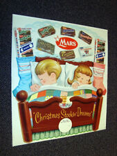 Circa 1960s Mars Christmas – Sweet Dreams – 2+ Foot Poster picture