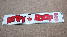 BETTY BOOP AVE RED & WHITE GRAPHIC SIGN SIZE L36 W6 picture