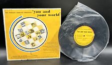 Vintage Wrigleys You And Your World Record With Original Sleeve RARE picture