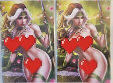 Power Hour Set Of 2 Dhaxina Dee Rogue Cosplay Variant Cover Black Ops LTD 100 picture