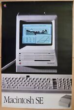 Vintage Macintosh SE Poster 1987 11x18