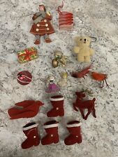 Vintage Christmas ornaments Pipe Cleaner Japan lot As Is picture