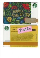 Starbucks Card #6103 ~ Muchas Gracias 2014   CHRISTMAS COLLECTION~ picture