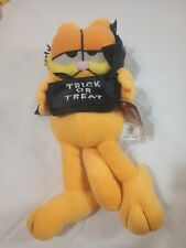 Vintage NANCO Garfield Trick or Treat Halloween Theme Plush Doll NEW picture
