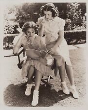 HOLLYWOOD BEAUTY JUDY GARLAND + DEANNA DURBIN PORTRAIT 1950s ORIG Photo C21 picture