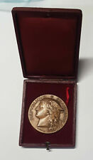 Rare 1888 French Equestrian Medal Laon Concours Regional Hippique Competition picture