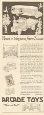 1927 Arcade Cast Iron Toy  Ad Mack Dump Truck Christmas Bus Kitchen Doll House picture