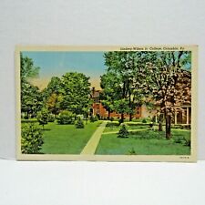 Postcard Vintage Lindsey Wilson Jr. College Columbia Kentucky Building picture