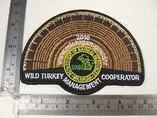 2010 Michigan DNR Wild Turkey Management Cooperator Patch BIS picture