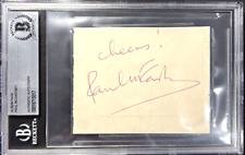 THE BEATLES PAUL MCCARTNEY SIGNED AUTOGRAPHED ALBUM PAGE BECKETT TRACKS COA picture