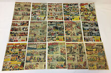 lot of fifteen 1940's RC COLA cartoon ads~Johnny Mack Brown, Hopalong Cassidy... picture