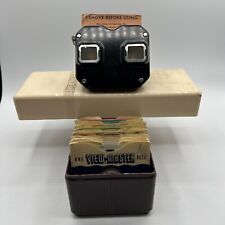 Sawyer’s View Master Bakelite Stereoscope With Box & 11 Reels Vintage 1950's picture