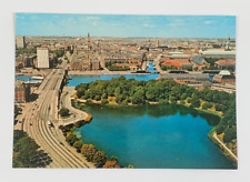 View of Copenhagen from Hotel Scandinavia Denmark Postcard Unposted Aerial View picture