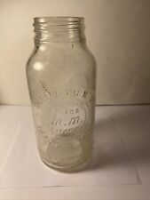 Antique Horlick’s Embossed Malted Milk Jar picture