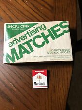Ohio Match Company Match Books Lot Of 50 New Vintage Wadsworth Ohio Blue Tip picture