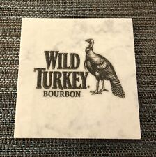 WILD TURKEY BOURBON Collectible Marble Whiskey Coaster picture