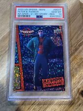 2022 Spider-Man Into The Spider-Verse PETER B. PARKER My Story RED #MS-01 PSA 10 picture