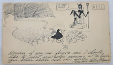 1905 Cartoonist Wallace Goldsmith (1873–1945) Autographed illustration letter picture