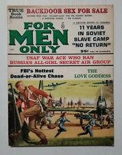 FOR MN ONLY Dec 1963 Mens Pulp Fiction Magazine War Stories True Book Bonus picture