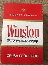 Vintage Twenty Class A Winston Filter CIGARETTE Box Radio Collectors  picture