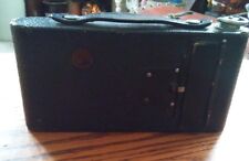 005 Vintage Kodak No. 2 Folding Autographic Brownie Camera Black  picture